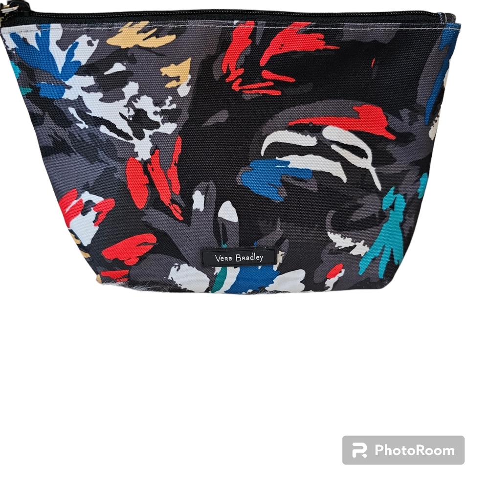 Vera Bradley Splash Floral Makeup Bag